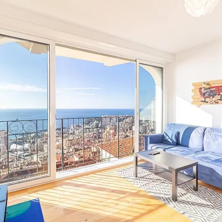 펜션 Amazing Sea View T2- Near Monaco *